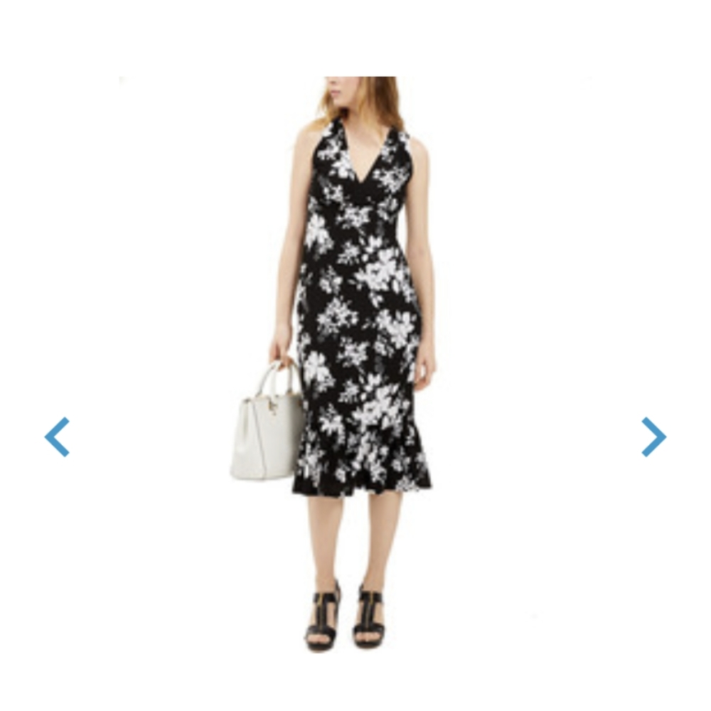 Floral print dress by Micheal kor